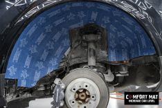 Purškiama antikorozinė danga + Posparniai - Montavimas