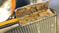 Salono radiatoriaus plovimas