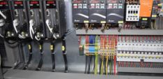 Assembly of electrical automation panels