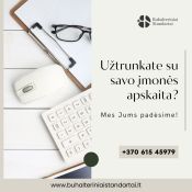 Konsultacijos ir buhalterinė pagalba