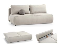 Minkšta sofa – lova su dėže patalynei „Davia”