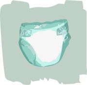 Sauskelnės, servetėlės, paklotai