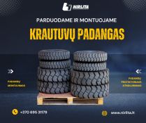 Šakinių krautuvų padangos – pardavimas ir paslaugos