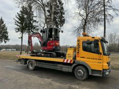 Mini ekskavatoriaus nuoma