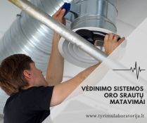 Vėdinimo sistemų patikra