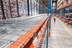 Grotuotos lentynos sandėlio stelažams