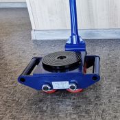 Nuomojami staklių transportavimo ratukai 6T–36T