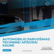 Automobilio paruošimas techninei apžiūrai