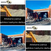 Aplinkos tįvarkymo darbai
