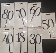 Akrilinis smeigtukas skaičius 50