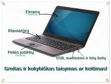 Greitas ir kokybiškas taisymas ar keitimas!