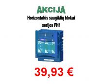 Saugiklių blokas 3pol. 1 horiz. 250A FH1-3A/F (14364)