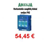 Saugiklių blokas 3pol. 2 horiz. 400A FH2-3A/F (14368)