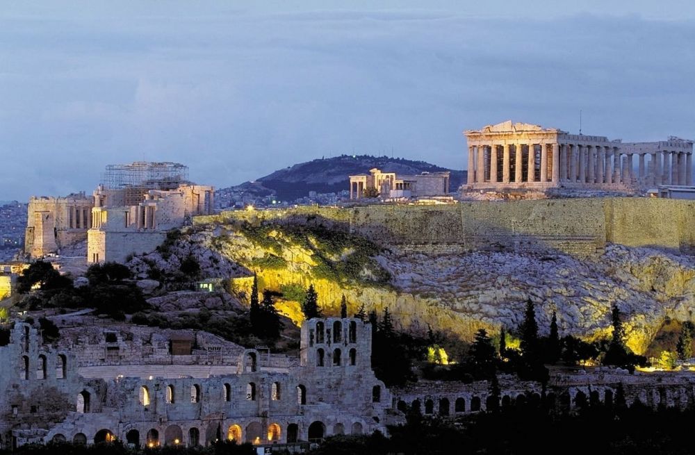 Akropolio kalva Atėnai