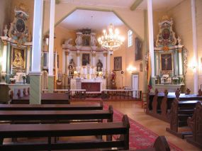 Palūšės Šv. Juozapo bažnyčia, varpinė ir koplytėlė