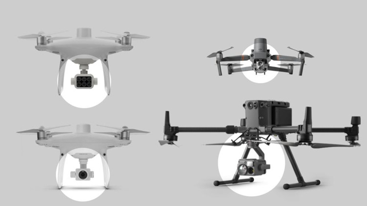 Aktuali informacija apie DJI dronų kameras 2021-2022 metais