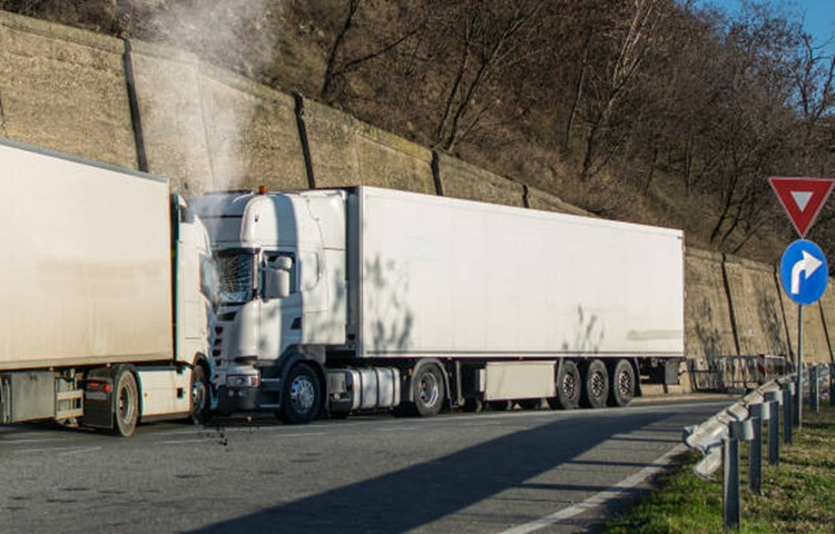 Instrukcijos sunkvežimių vairuotojams įvykus eismo įvykiui