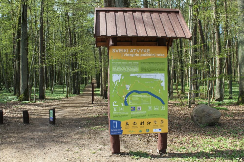 Vidzgirio botaninio draustinio pažintinis gamtos takas