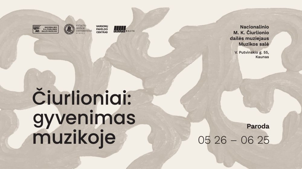 Paroda „Čiurlioniai: gyvenimas muzikoje“