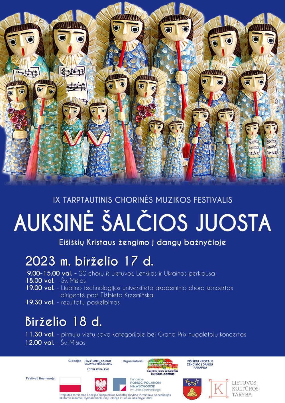 IX Tarptautinis chorinės muzikos festivalis „Auksinė Šalčios juosta“