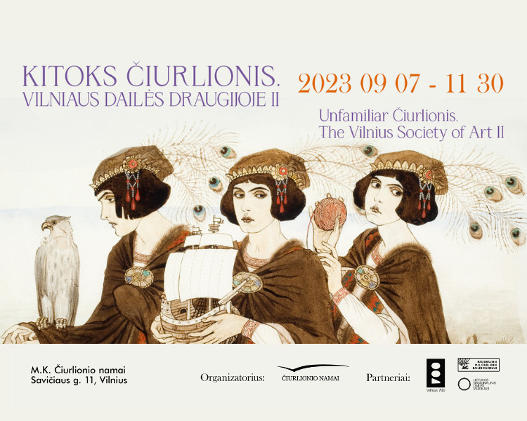 Paroda „Kitoks Čiurlionis. Vilniaus dailės draugijoje II“ M. K. Čiurlionio namuose