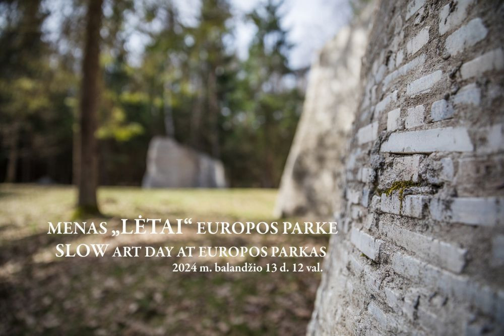 Šeštadienio kelionė po Europos parką: kvietimas prisijungti meno „lėtai“ patirčiai